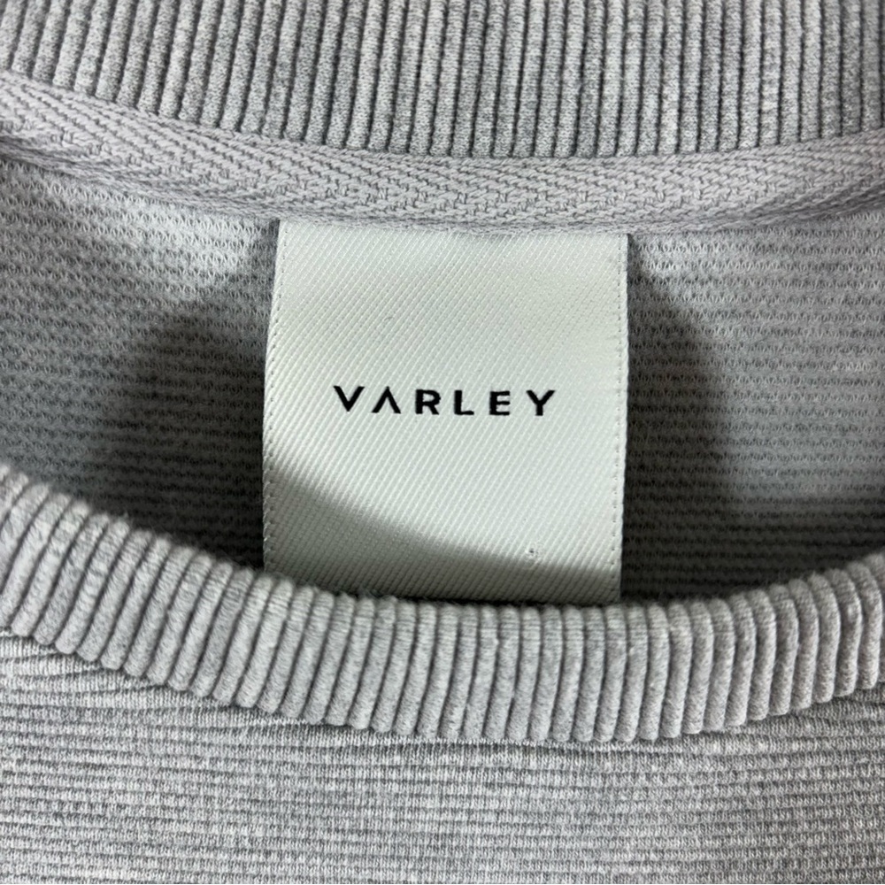 Varley Light Gray Raglan Sweatshirt - Picture 4 of 5
